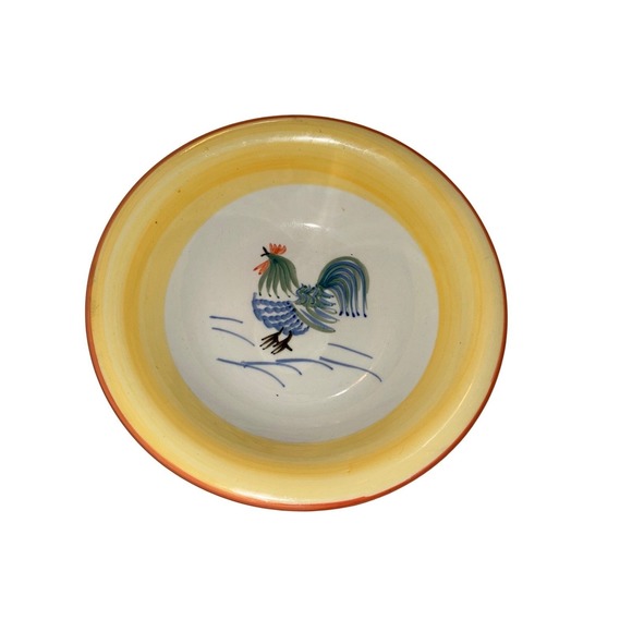 Tabletops Unlimited Other - Rooster Alley Tabletops Unlimited Bowl Farmhouse‎ Rustic Chicken Dish 8in